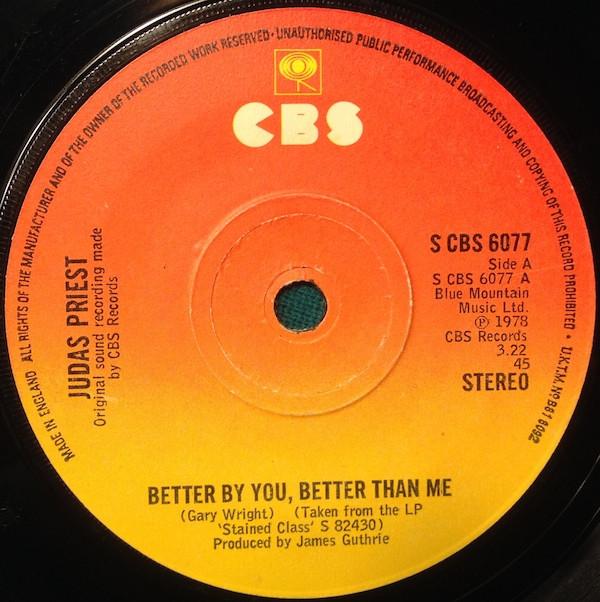 Judas Priest - Better By You, Better Than Me