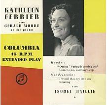 Kathleen Ferrier, Isobel Baillie, Gerald Moore - Spring Is Coming/Greeting/Come To Me Soothing Sleep/I Would That My Love