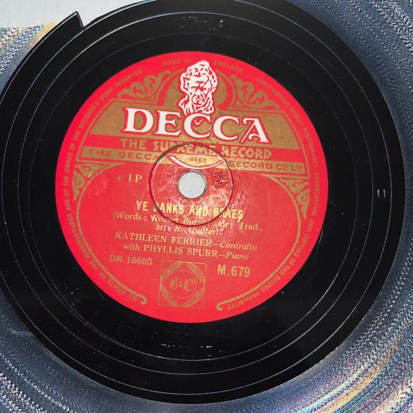 Kathleen Ferrier, Phyllis Spurr - Ye Banks And Braes / Drink To Me Only With Thine Eyes