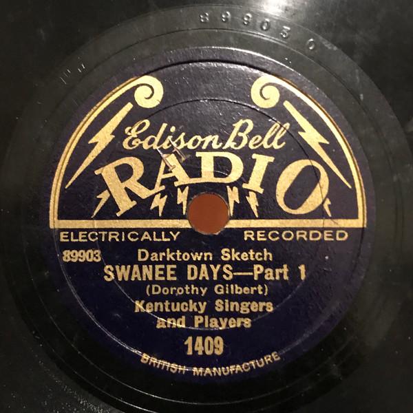 Kentucky Singers & Players - Swanee Days,