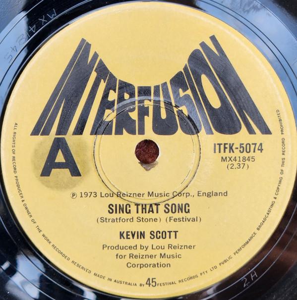 Kevin Scott (29) - Sing That Song
