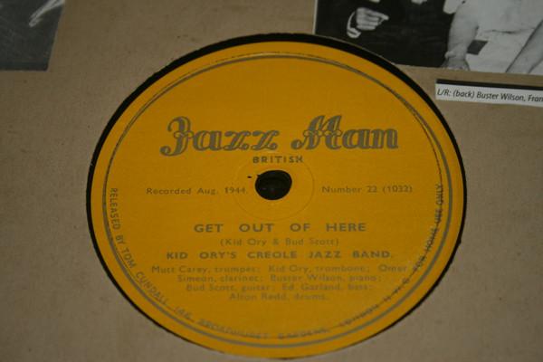 Kid Ory And His Creole Jazz Band - Get Out Of Here / Blues For Jimmie