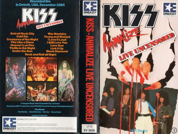 Kiss - Animalize Live Uncensored