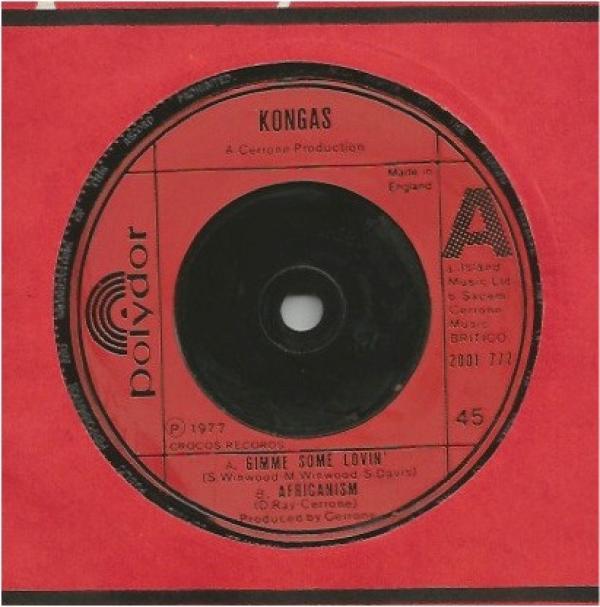 Kongas - Gimme Some Lovin' : Africanism