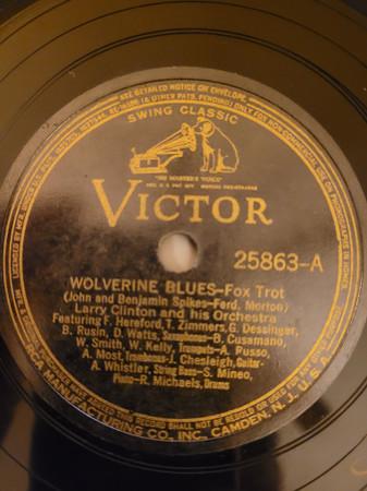 Larry Clinton And His Orchestra - Wolverine Blues / Strictly For The Persians