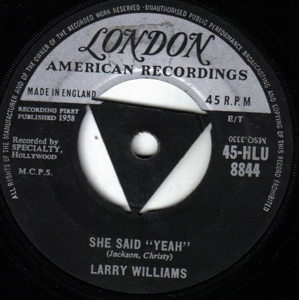 Larry Williams (3) - She Said "Yeah"