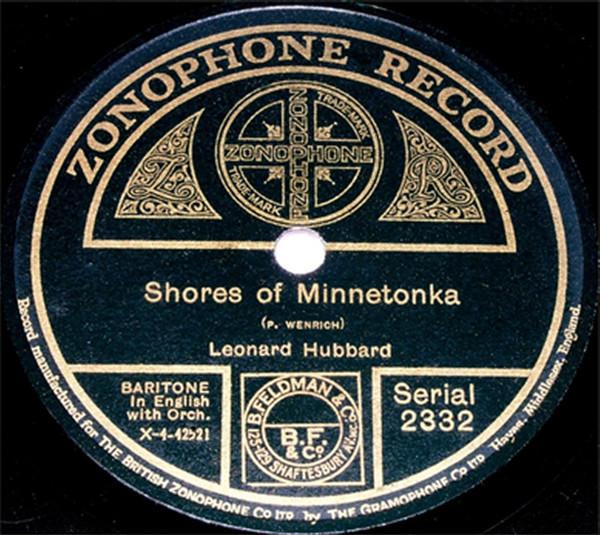 Leonard Hubbard (2) - Shores Of Minnetonka / When The Angels Took You Away