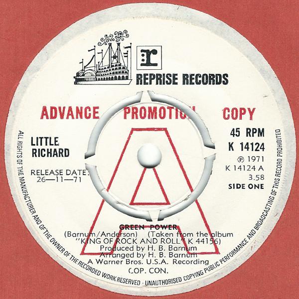 Little Richard - Green Power / Dancing In The Street