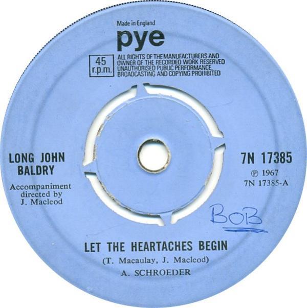 Long John Baldry - Let The Heartaches Begin