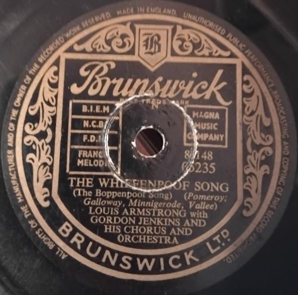 Louis Armstrong, Gordon Jenkins - The Whiffenpoof Song / Bye And Bye