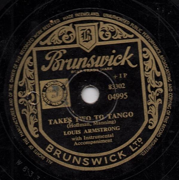Louis Armstrong, Velma Middleton - Takes Two To Tango / That's My Desire