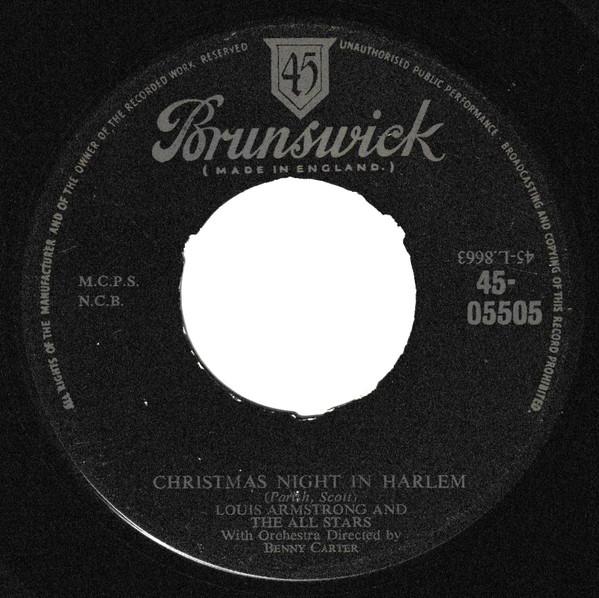 Louis Armstrong And His All-Stars - Christmas Night in Harlem / Christmas Night in New Orleans