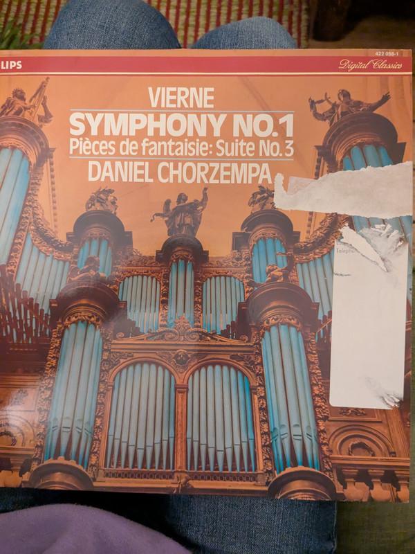 Louis Vierne, Daniel Chorzempa - Symphony no.1 in D minor, Op.14 for organ