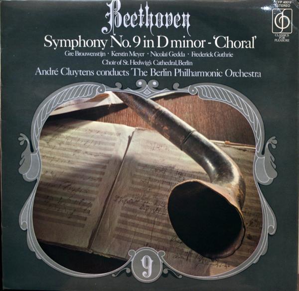 Ludwig van Beethoven, André Cluytens, Berliner Philharmoniker - Symphony No. 9 In D Minor - "Choral"