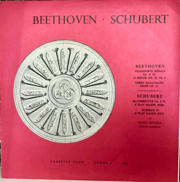Ludwig van Beethoven, Franz Schubert, Maria Donska - Beethoven • Schubert