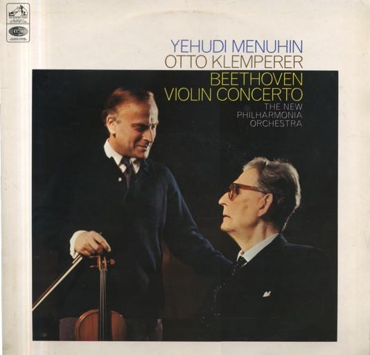 Ludwig van Beethoven, Otto Klemperer, Yehudi Menuhin, New Philharmonia Orchestra - Violin Concerto In D (Op. 61)