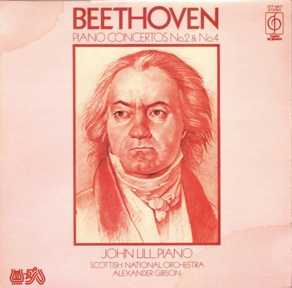 Ludwig van Beethoven, Royal Scottish National Orchestra, Alexander Gibson, John Lill - Piano Concertos No. 2 & No. 4