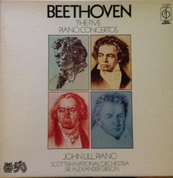 Ludwig van Beethoven, Royal Scottish National Orchestra, Alexander Gibson, John Lill - The Five Piano Concertos
