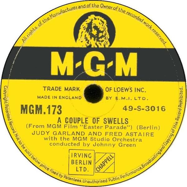 MGM Studio Orchestra, Judy Garland, Fred Astaire - A Couple Of Swells