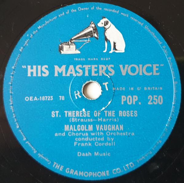 Malcolm Vaughan - St. Therese Of The Roses / Love Me As Though There Were No Tomorrow