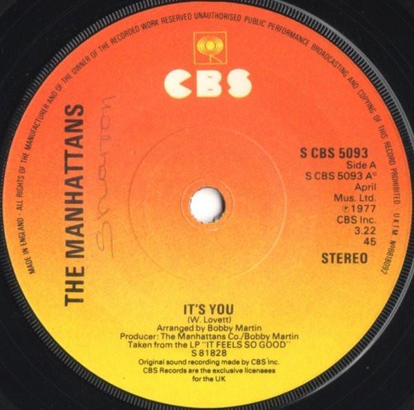 Manhattans - It's You