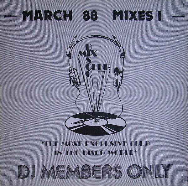  - March 88 Mixes 1