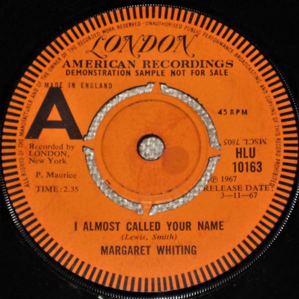 Margaret Whiting - I Almost Called Your Name