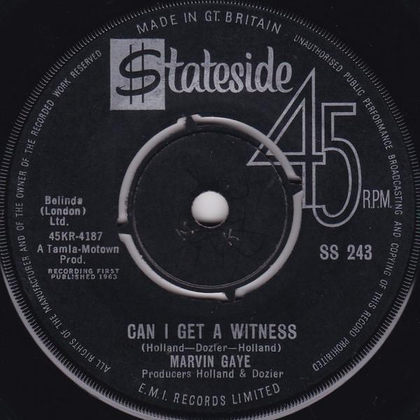 Marvin Gaye - Can I Get A Witness