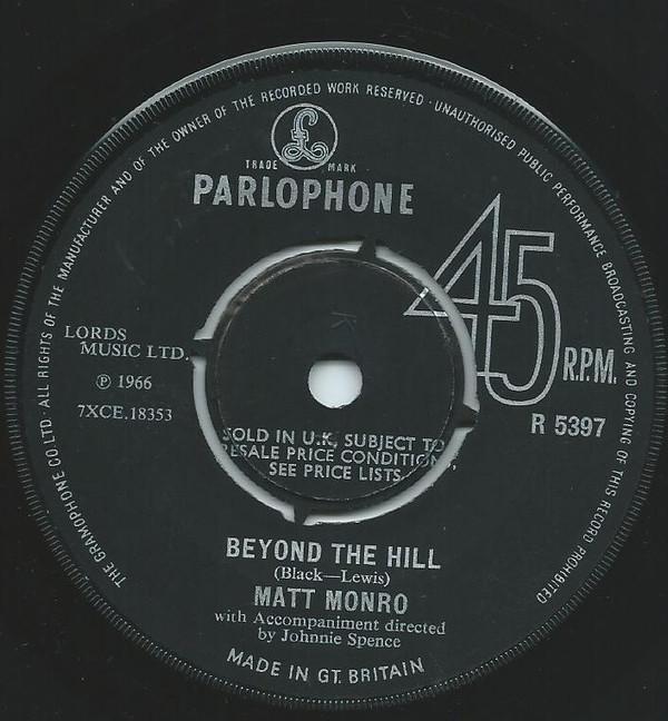 Matt Monro - Beyond The Hill