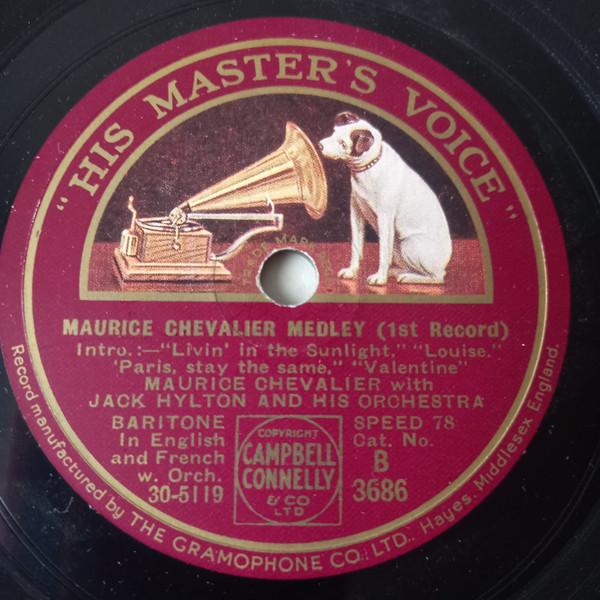 Maurice Chevalier, Jack Hylton And His Orchestra - Maurice Chevalier Medley