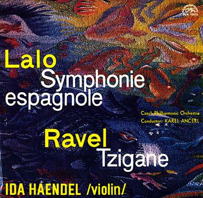 Maurice Ravel, The Czech Philharmonic Orchestra, Karel Ančerl, Édouard Lalo, Ida Haendel - Symphonie Espagnole / Tzigane