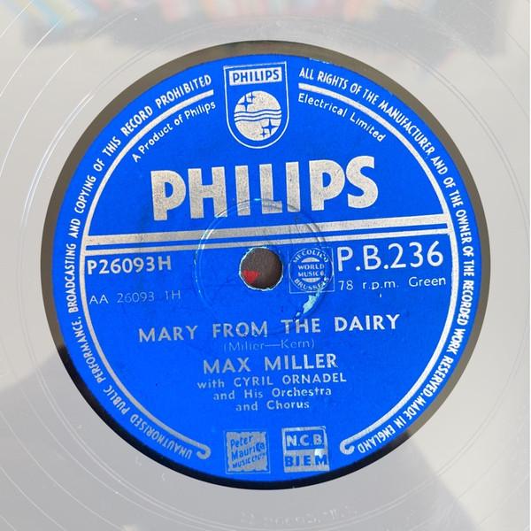 Max Miller - Mary From The Dairy / Voulez-Vous Promenade
