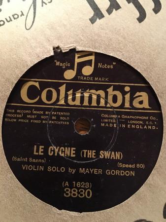 Mayer Gordon - Simple Aveu (Simple Confession) / Le Cygne (The Swan)