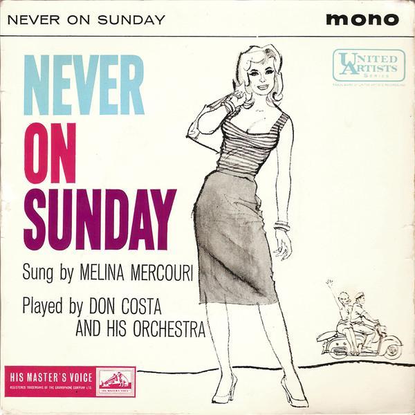 Melina Mercouri, Don Costa Orchestra - Never On Sunday