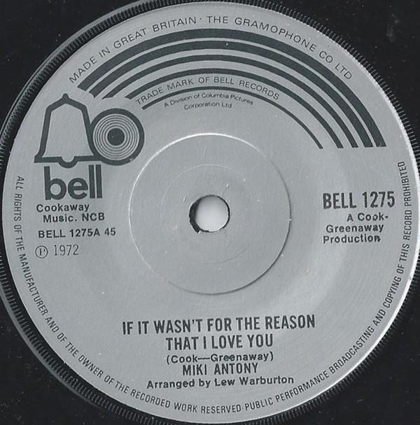 Miki Antony - If It Wasn't For The Reason That I Love You