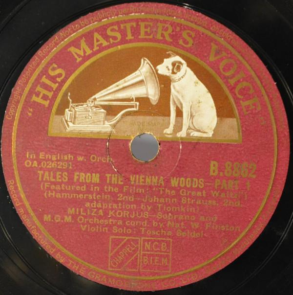Miliza Korjus - Tales From The Vienna Woods