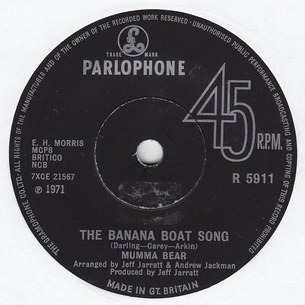 Mumma Bear - The Banana Boat Song