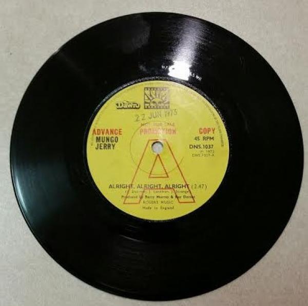 Mungo Jerry - Alright, Alright, Alright