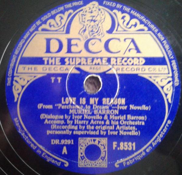 Muriel Barron - Love Is My Reason / My Wedding Day