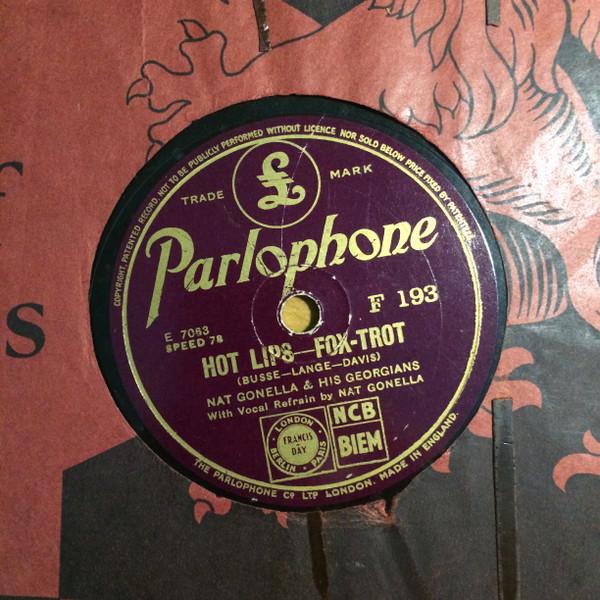 Nat Gonella & His Georgians - Hot Lips / Blow, Gabriel, Blow