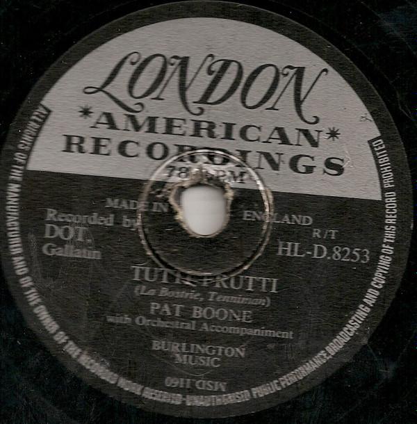 Pat Boone - Tutti-Frutti / I'll Be Home