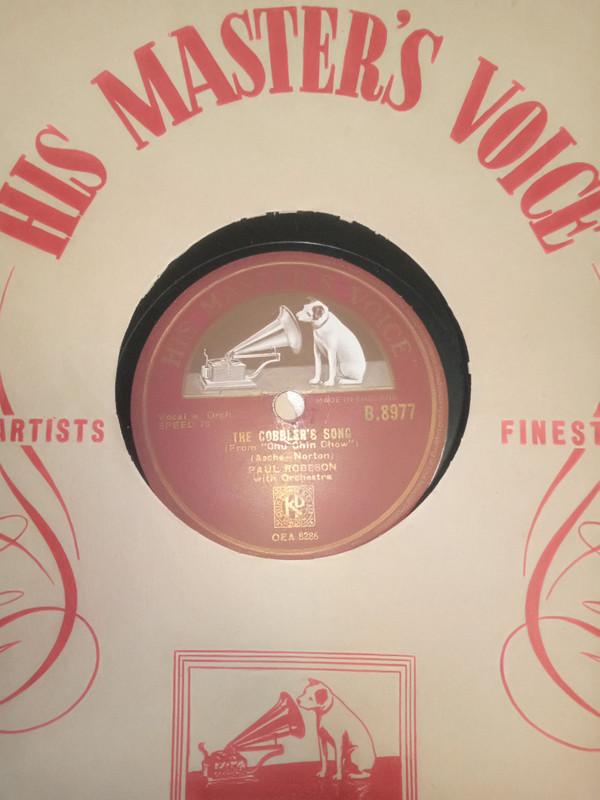 Paul Robeson - The Cobbler's Song / The Blind Ploughman