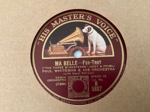 Paul Whiteman And His Orchestra - Ma Belle 
