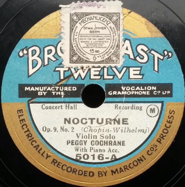 Peggy Cochrane - Nocturne / Souvenir