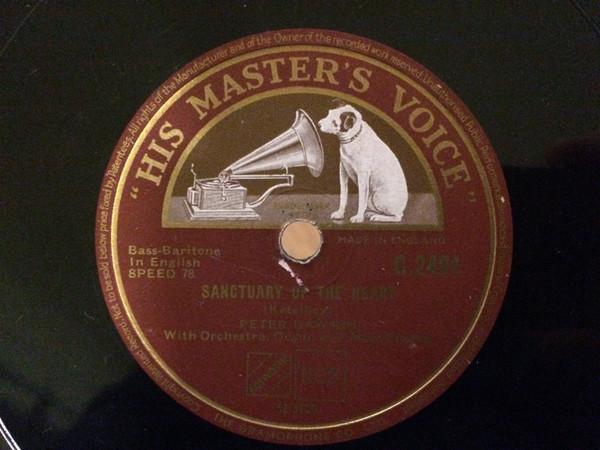 Peter Dawson - Sanctuary Of The Heart / In A Persian Market