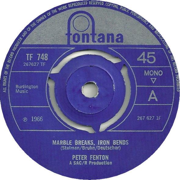 Peter Fenton (4) - Marble Breaks, Iron Bends