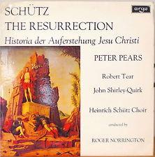 Peter Pears, John Shirley-Quirk, Robert Tear, Heinrich Schütz, Roger Norrington, The Schütz Choir Of London - The Resurrection (Historia Der Auferstehung Jesu Christi)