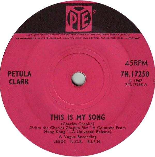 Petula Clark - This Is My Song