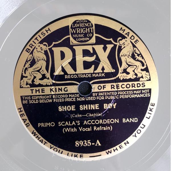 Primo Scala's Accordion Band - Shoe Shine Boy / Peter's Pop Keeps A Lollipop Shop