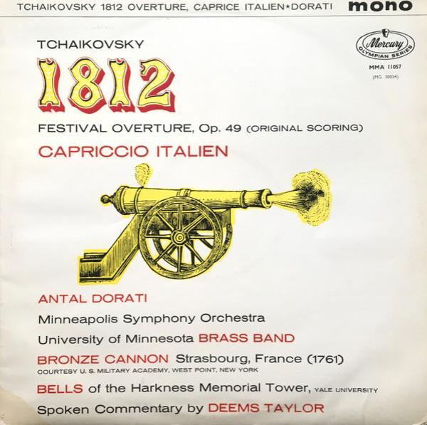 Pyotr Ilyich Tchaikovsky, Antal Dorati, Minneapolis Symphony Orchestra, University Of Minnesota Brass Band - 1812 / Capriccio Italien